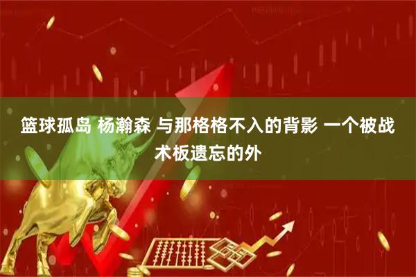 篮球孤岛 杨瀚森 与那格格不入的背影 一个被战术板遗忘的外